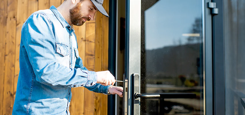 Frameless Glass Storefront Door Locks Replacement in National City, CA